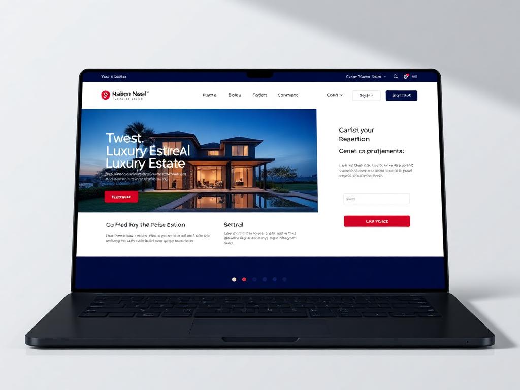 Aurelia Motion Estate website designed by Xpack Live